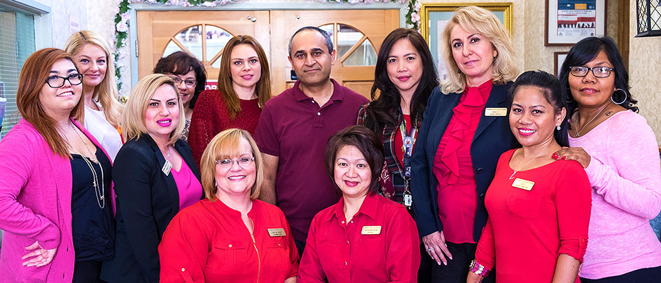 Team Members Group photo of Alameda Care Center 